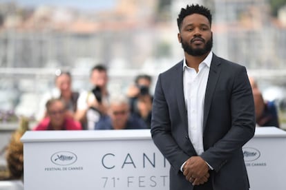 El director estadounidense, Ryan Coogler, durante el photocall de Cannes, el 10 de mayo de 2018.