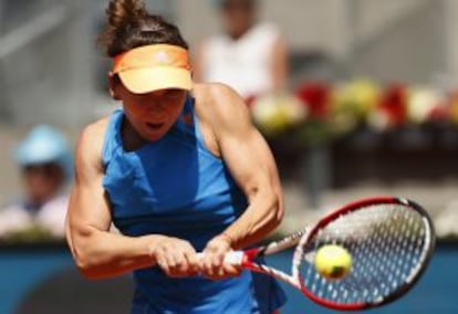 Simona Halep ante Sharapova