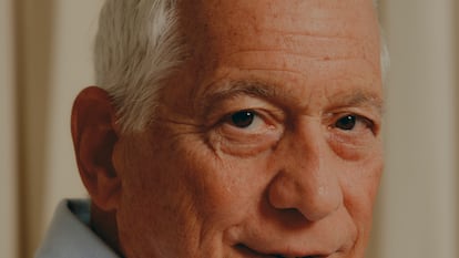 Writer Walter Isaacson, pictured in his Manhattan apartment in New York.