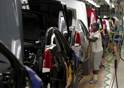 Una planta de montaje de Cadillac.