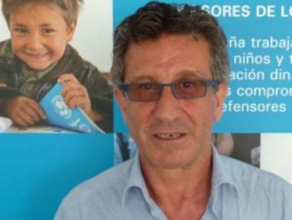 J.M. Cordaro, responsable de Unicef Líbano, fotografiado en Madrid