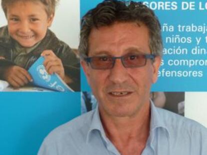 J.M. Cordaro, responsable de Unicef Líbano, fotografiado en Madrid