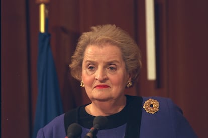 Madeleine Albright, en una imagen de 1997.
