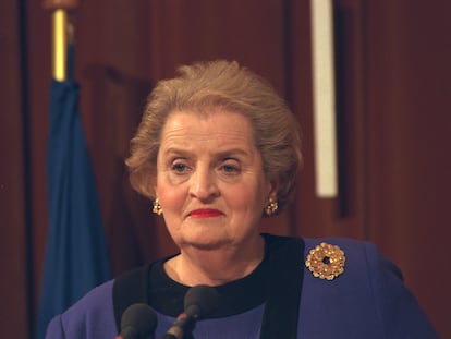 Madeleine Albright, en una imagen de 1997.