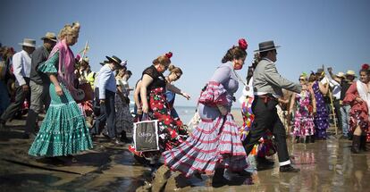 Romeros en Sanl&uacute;car de Barrameda.