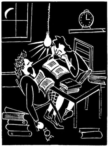 Viñeta extraída del libro 'Tirsas cómicas' (Nórdica) de Flannery O'Connor.