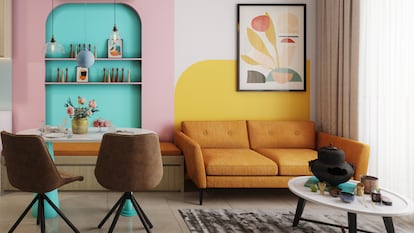Los cuadros ayudan a decorar los distintos espacios de la casa. GETTY IMAGES.