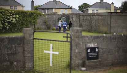 El antiguo orfanato cat&oacute;lico de Tuam, en el Condado de Galway, en 2014
 
 