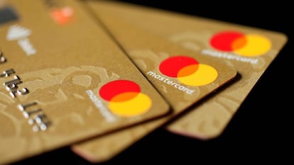Tarjetas de crédito Mastercard, en una imagen de archivo.