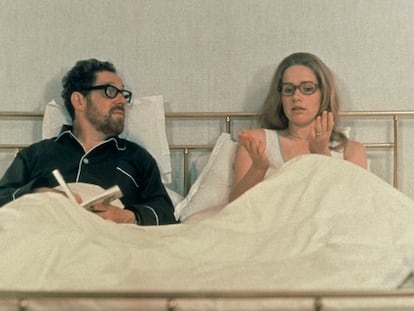 Erland Josephson y Liv Ullmann, en una imagen de la serie 'Secretos de un matrimonio' (1973), de Ingmar Bergman.