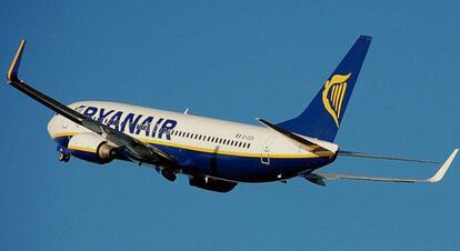 Avión de Ryanair.