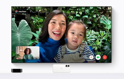 Apple TV 4K con FaceTime