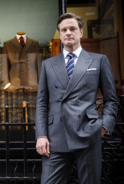 Colin Firth en la nueva película 'Kingsmen'