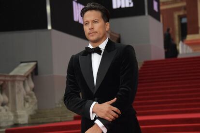 El director de 'Sin tiempo para morir', Cary Fukunaga, a su llegada al primer pase mundial de la película, celebrado en el Royal Albert Hall londinense el 28 de septiembre de 2021.