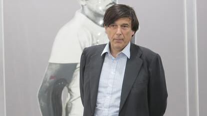 Manuel Falcó en la feria Arco, en Madrid, en febrero de 2020.