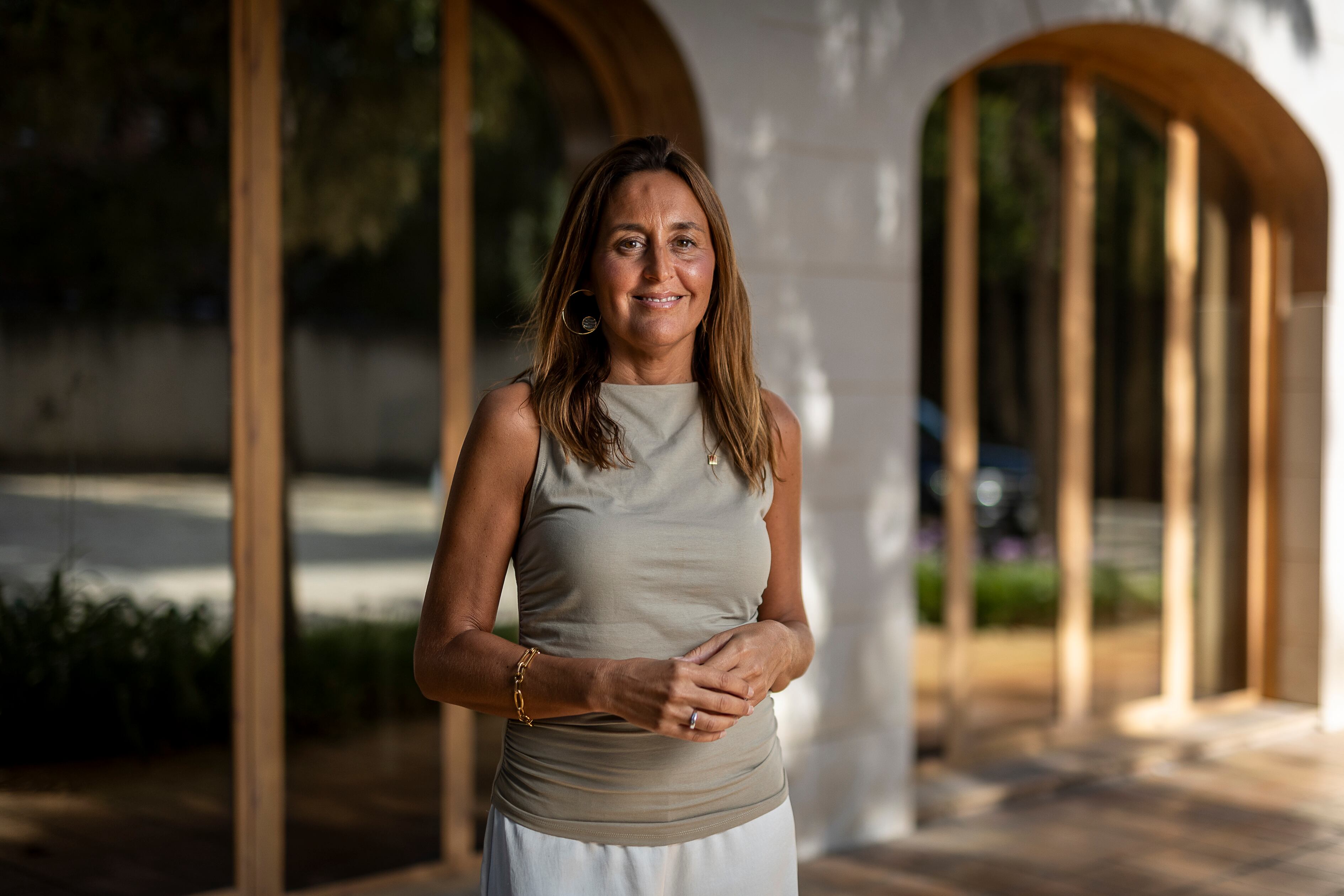 La consejera de Educación, Esther Niubó, este viernes. 