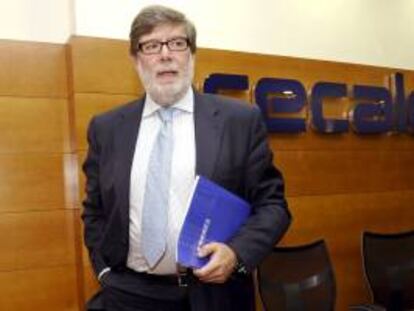 El presidente de la Federación de Organizaciones Empresariales Sorianas (FOES), Santiago Aparicio.