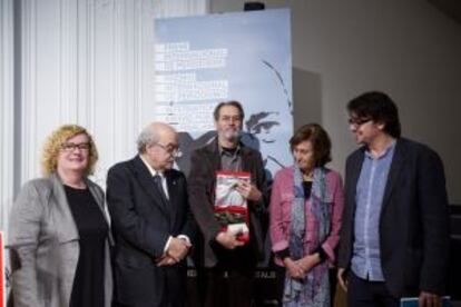 Neus Bonet, Mas-Colell, Andreu Missé, Anna Sallés i Claudi Pérez.