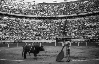 Tomás, frente a su segundo toro