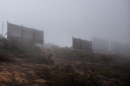 Atrapanieblas en la Reserva Ecológica Cerro Grande