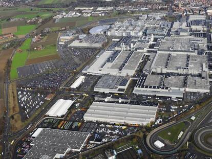 Fábrica de Mercedes en Sindelfingen.