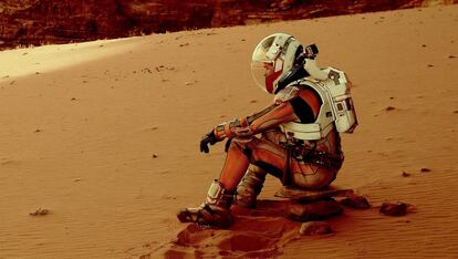 Matt Damon en una escena de 'Marte (The Martian)', de Ridley Scott