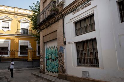 Calle del Conde Negro, en alusión a Juan de Valladolid. 