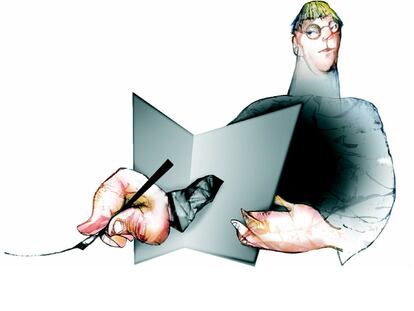 Dibujo de Eulogia Merle.
