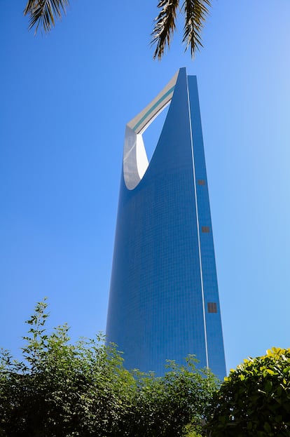 Kingdom Tower Skybridge, en Riad.