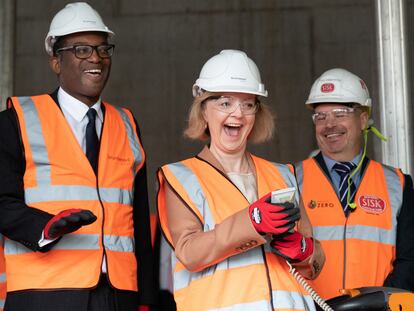 La primera ministra, Liz Truss, y el ministro de Economía, Kwasi Kwarteng, visitan este martes un campus de innovación en Birmingham.