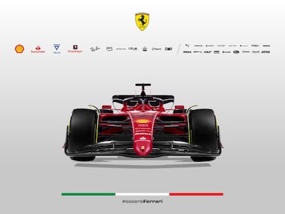 La Fórmula 1 estrena reglamentación este año, y eso se observa en el diseño del coche, en el que predomina el color negro junto al imprescindible rojo Ferrari