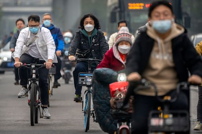 Mascarillas en China