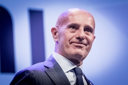 Arrigo Sacchio, durante 'El festival del deporte', organizado por 'La Gazzetta dello Sport', en octubre de 2019.