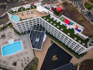 Vista aérea del hotel Mynd en Adeje (Tenerife), en una imagen facilitada por la compañía hotelera.