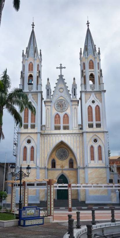 Imagen de archivo de la catedral de Santa Isabel de Malabo.