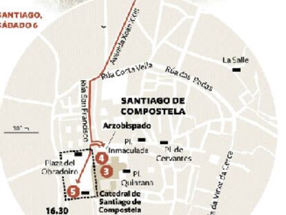 Santiago, territorio vaticano