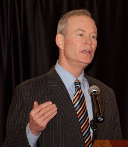 El alcalde de Oklahoma City, Mick Cornett, en 2010.