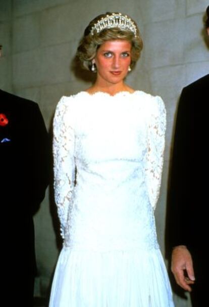 Diana de Gales en Washington, 1981.