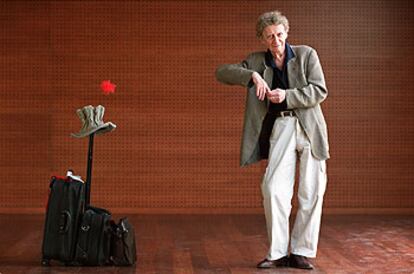 Marcel Marceau, el pasado martes, día del estreno de su espectáculo en Madrid.