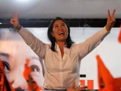  Vamos a esperar con prudencia”, declara la candidata Keiko Fujimoriori