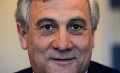 El comisario europeo de Industria, Antonio Tajani. EFE/Archivo