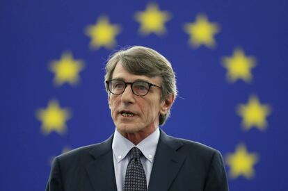 David Sassoli, nuevo presidente de la Eurocámara.