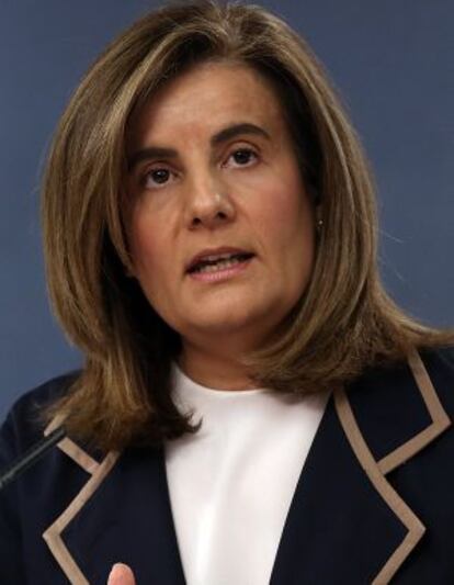 La ministra Fátima Báñez.