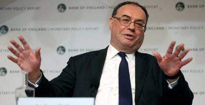 Gobernador del Banco de Inglaterra, Andrew Bailey.