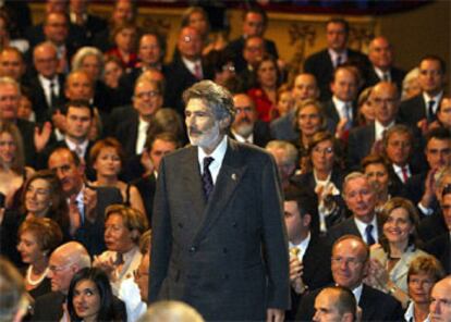 Said, durante la ceremonia de entrega del galardón en Ovierdo hace un año.