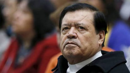 El cardenal Norberto Rivera, arzobispo primado de México.