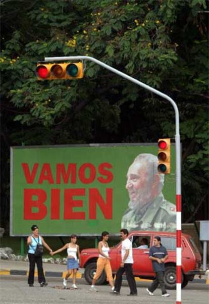 La vida continúa en La Habana dos días después del anuncio del traspaso de poder a Raúl Castro.