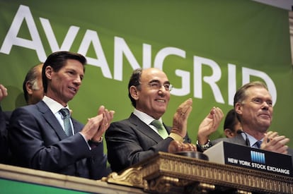 Estreno burs&aacute;til de Avangrid en Wall Street el pasado diciembre