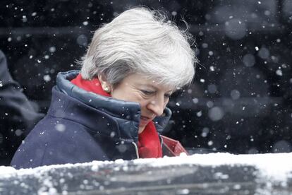 La primera ministra británica,Theresa May / AFP PHOTO / Tolga AKMEN