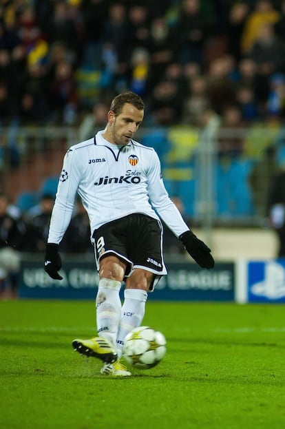 Soldado marca de penalti el 0 a 1.